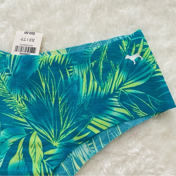VS PINK Rare Tropical No Show Panty Undies - Picture 2 of 3
